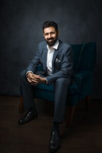 Arun Pandey, Founder of Rhiti Group, a visionary entrepreneur known for his role in building iconic brands and establishing India's first NFT platform.